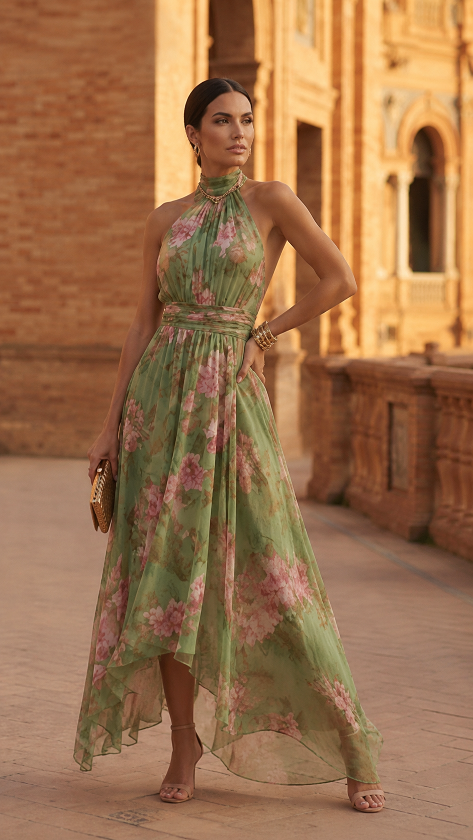 Jardín de Siena | Vestido diseñado para mujeres que buscan destacar con naturalidad