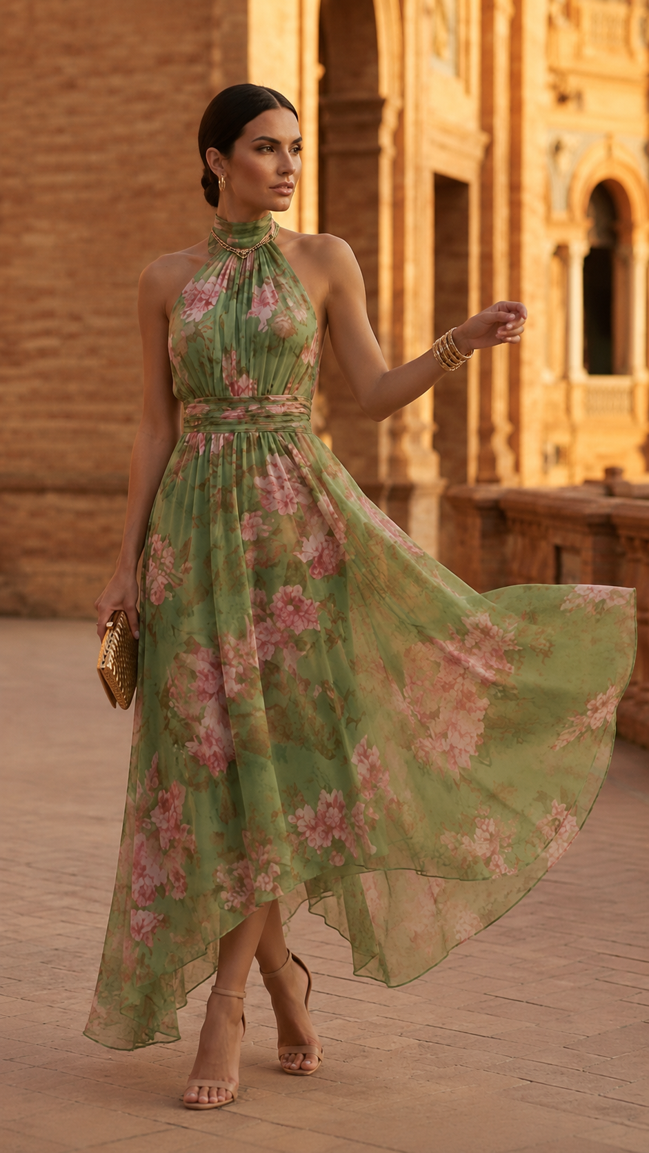 Jardín de Siena | Vestido diseñado para mujeres que buscan destacar con naturalidad